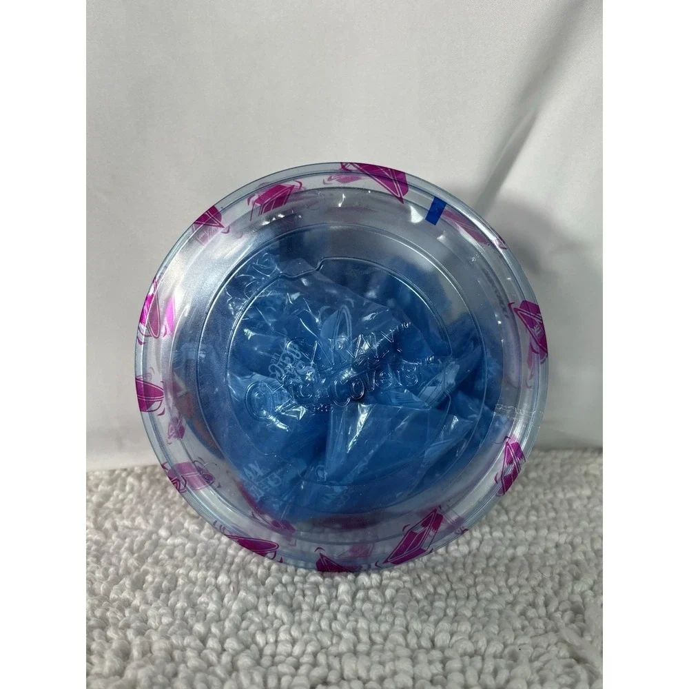 Saran Quick Covers Lids 14 Medium Blue Plastic 14-1/8 inch diameter